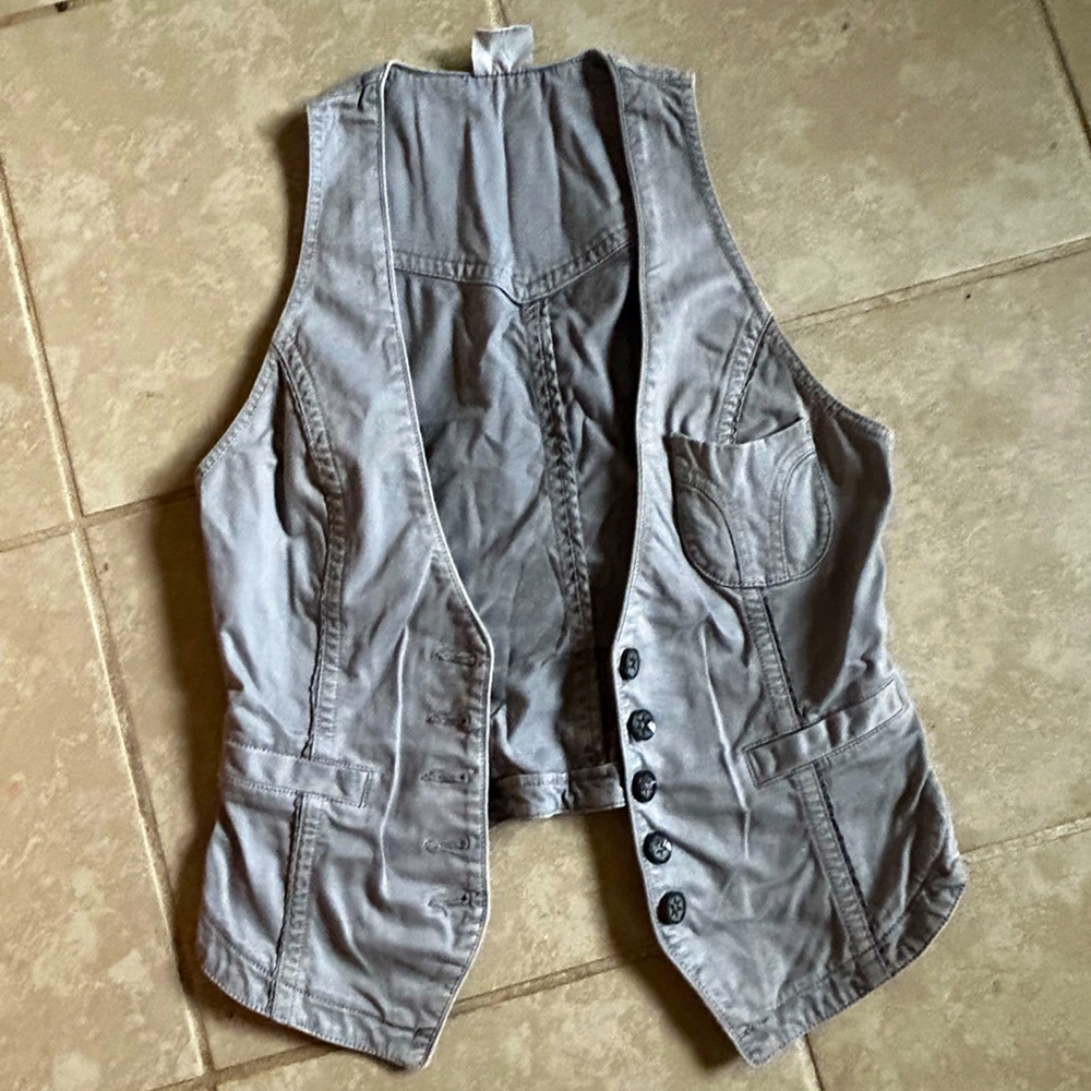 trf 
Size S
Vest 
Grey